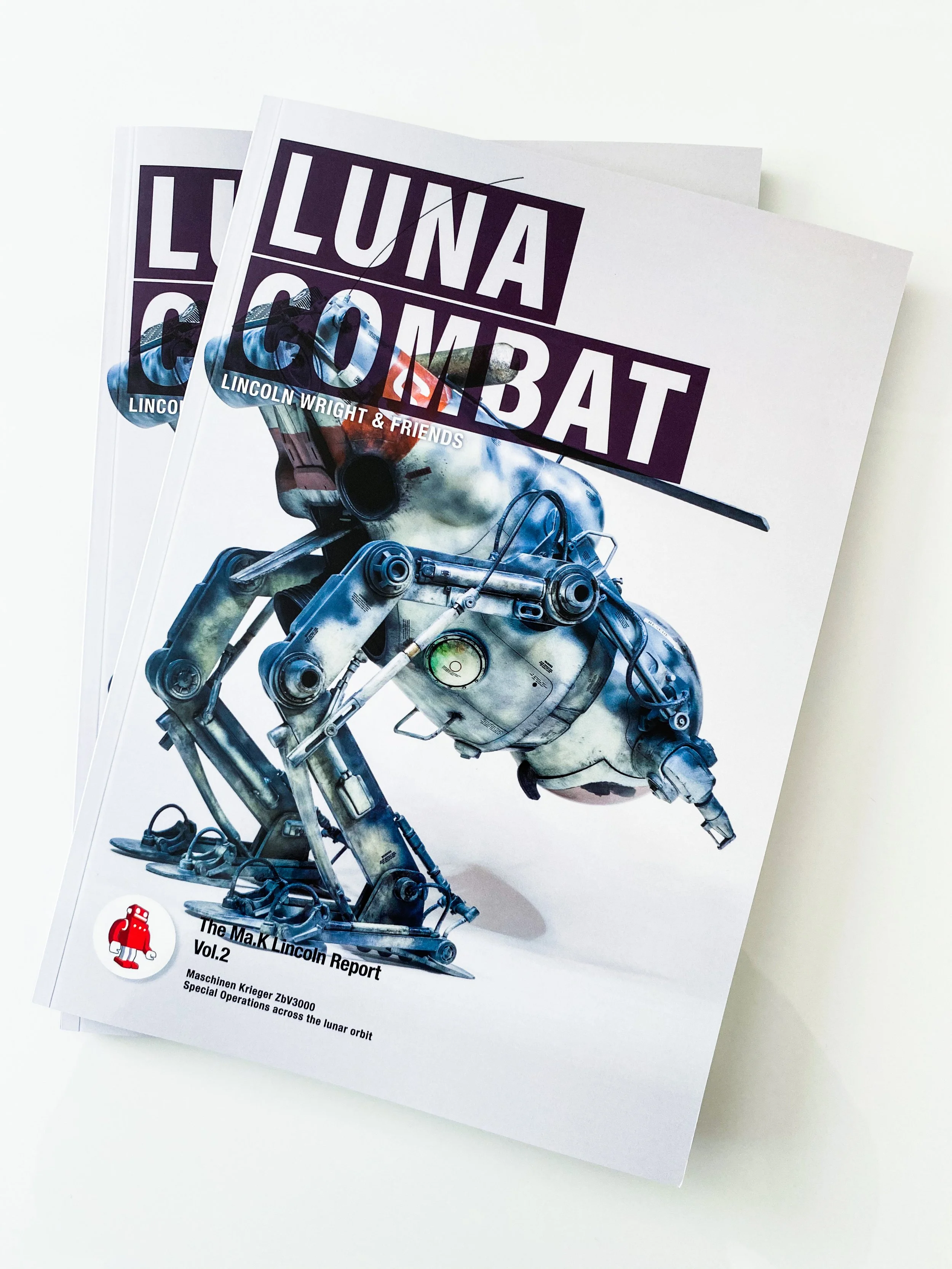 Maschinen Krieger LUNA COMBAT Book First WAVE is off
